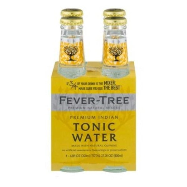 Fever Tree Premium Indian Tonic Water 6.8 fl oz 4 pk