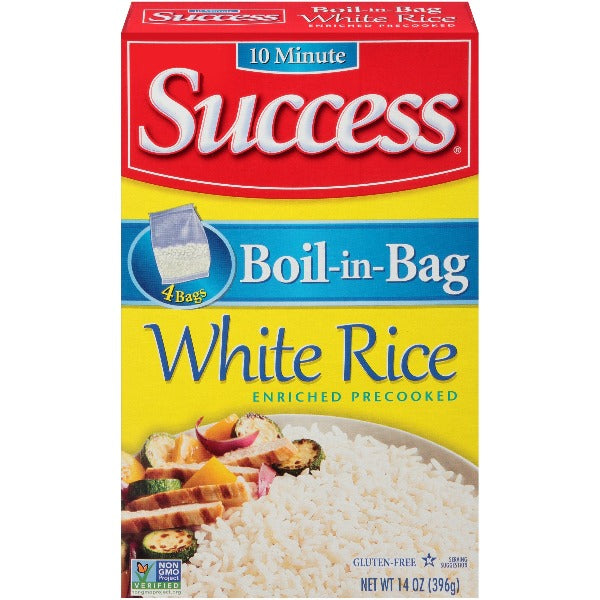 Success Boil in Bag White Rice 14 oz