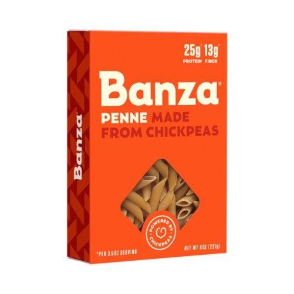 Banza Penne Pasta Made From Chickpeas 8 oz