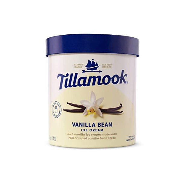 Tillamook Vanilla Bean  Ice Cream 48 oz