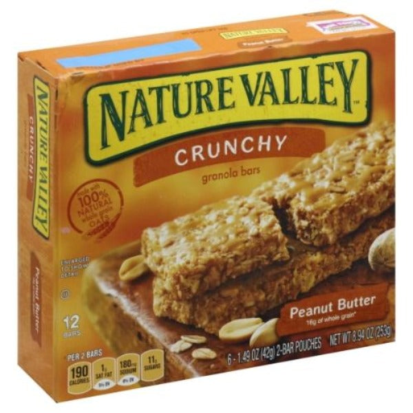 Nature Valley Crunchy Granola Bars Peanut Butter 12 ct