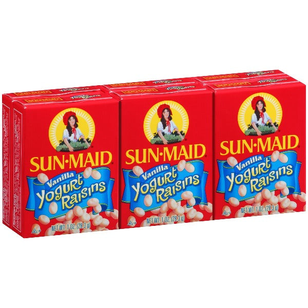 Sun Maid Vanilla Yogurt Raisins 1 oz 6 ct