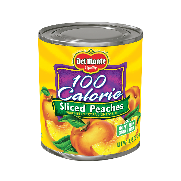 Del Monte Lite Sliced Yellow Cling Peaches 8.25 oz