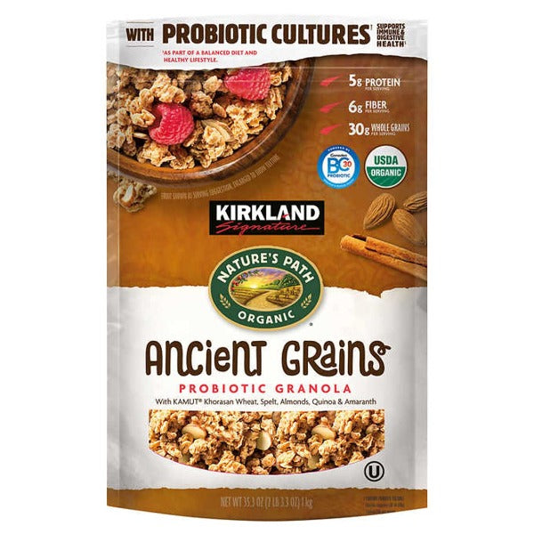 Kirkland Ancient Grains Probiotic Granola 35.3 oz