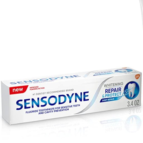 Sensodyne Repair & Protect Fluoride Toothpaste for Sensitive Teeth 3.4 oz