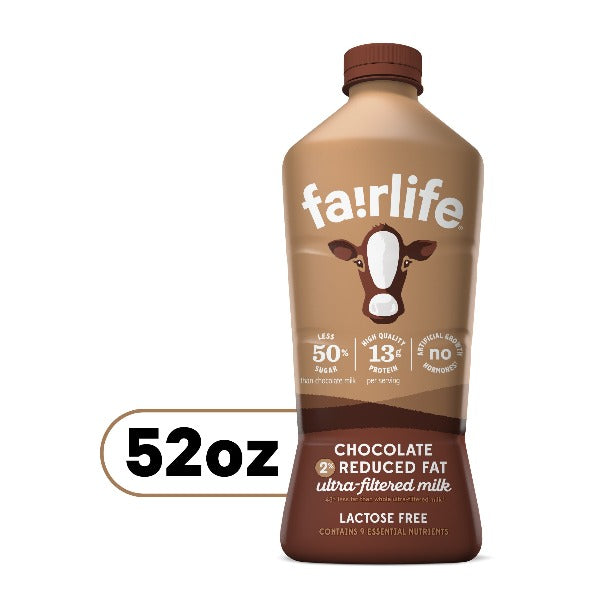 Fairlife Milk 2% Chocolate Bottle 52 fl oz