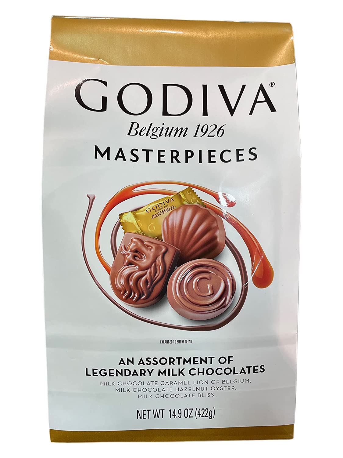 Godiva Masterpieces Assorted Milk Chocolates 14.9 oz