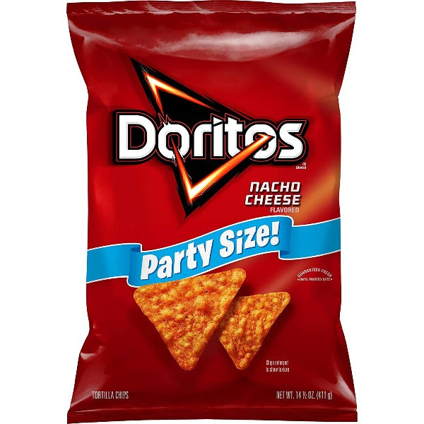 Doritos Nacho Cheese Party Size 14.5 oz