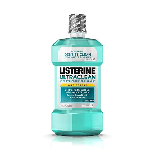 Listerine Ultraclean Cool Mint Mouthwash 1.05 pt