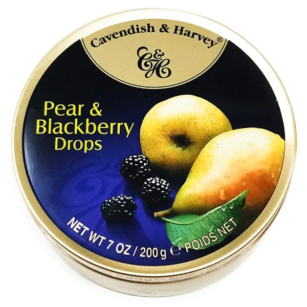 Cavendish & Harvey Pear & Blackberry Drops 5.3 oz