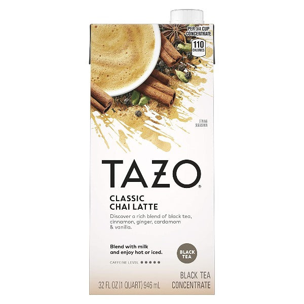 Tazo Classic Chai Tea Latte Concentrate 32 oz