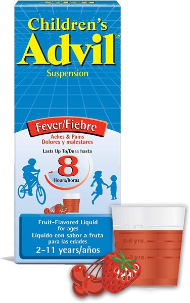 Children's Liquid Advil Suspension Fruit 4 fl oz