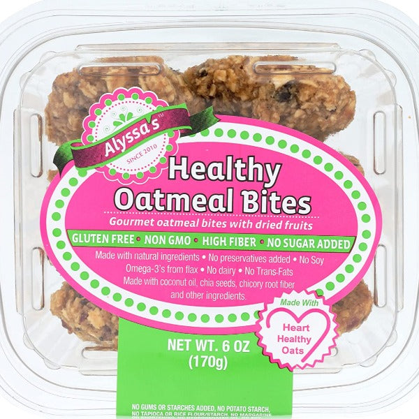 Alyssa's Healthy Oatmeal Bites 6 oz