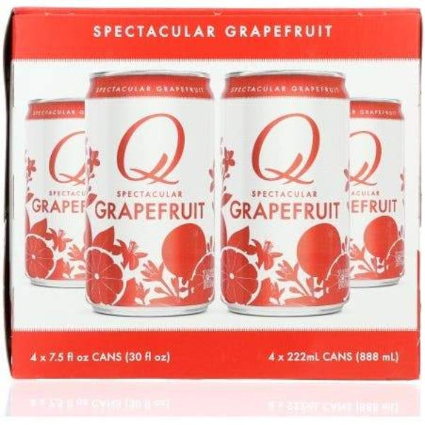 Q Mixers Sparkling Grapefruit 7.5 oz cans 4 pk