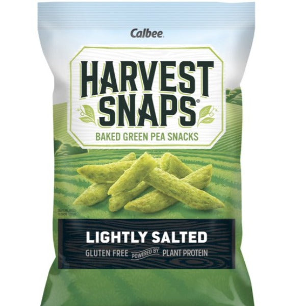 Calbee Harvest Snaps Baked Green Pea Snacks 3.3 oz