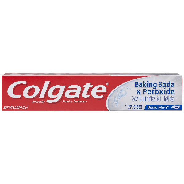 Colgate Baking Soda & Peroxide Whitening Toothpaste 6 oz