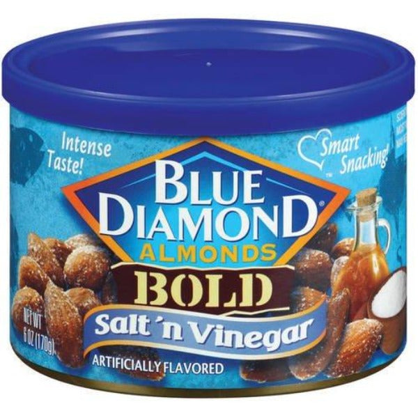 Blue Diamond Bold Salt & Vinegar Almonds 6 oz