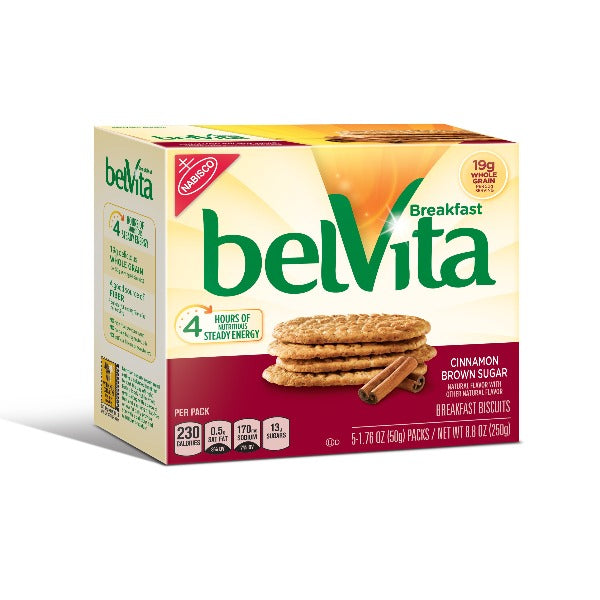 Belvita Breakfast Biscuits Cinnamon Brown Sugar 8.8 oz