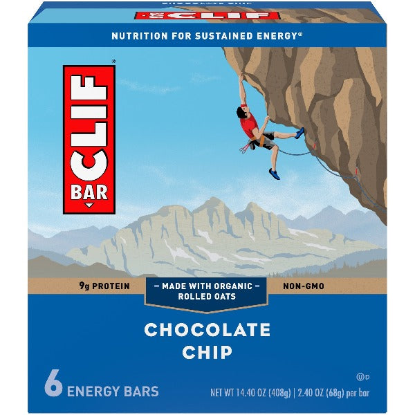 Clif Bar Chocolate Chip Energy Bar 5 ct