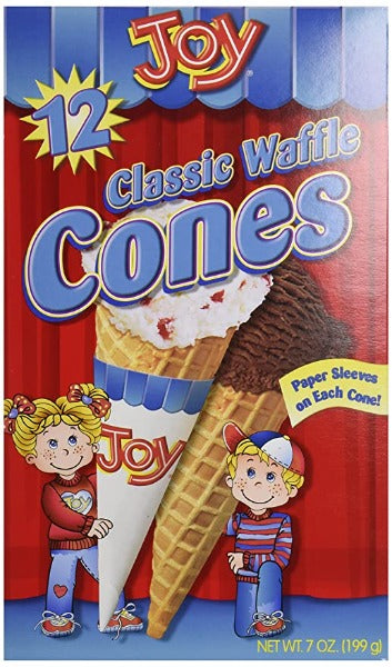 Joy Classic Waffle Cones 12 ct