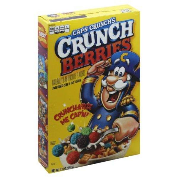 Quaker Cap'N Crunch Berry Cereal 11  oz