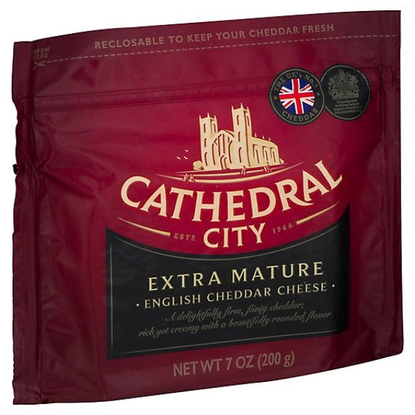 Cathedral City Extra Mature English Cheddar 7 oz