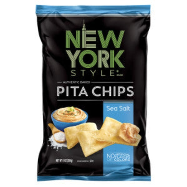 New York Style Pita Chips Sea Salt 8 oz