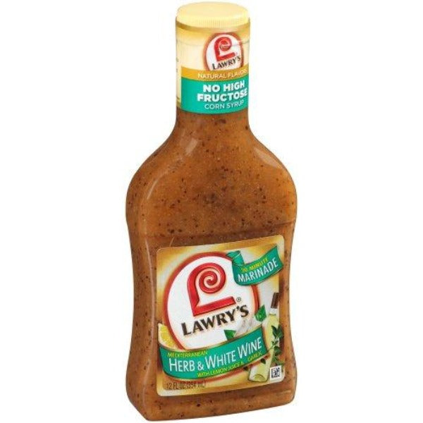 Lawry's Marinade Herb and White Wine 12 oz