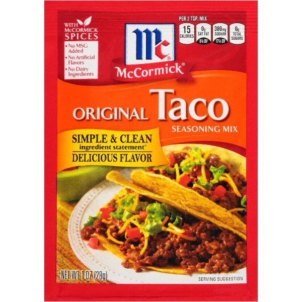 McCormick Taco Seasoning 1 oz