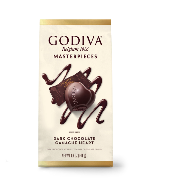 Godiva Masterpieces Dark Chocolate Ganache Heart 14.8 oz