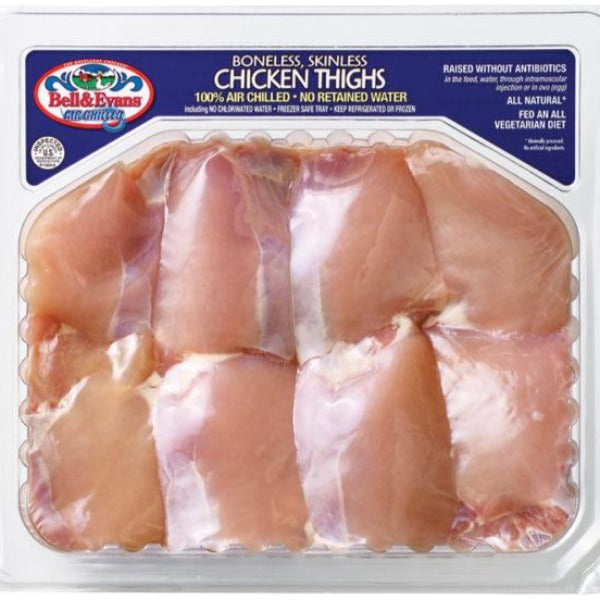 Bell & Evans Boneless Skinless Chicken Thighs