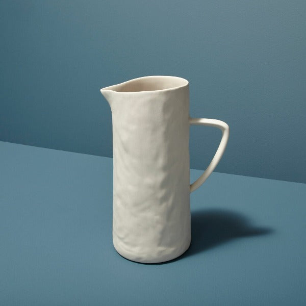 Be Home Tam Stoneware Pitcher White