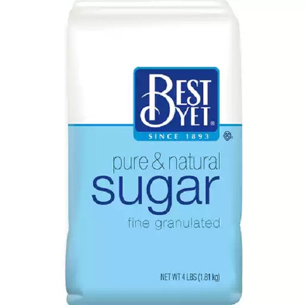 Best Yet Granulated Sugar 4 lb