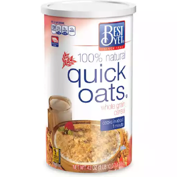 Best Yet Quick Oats 42 oz