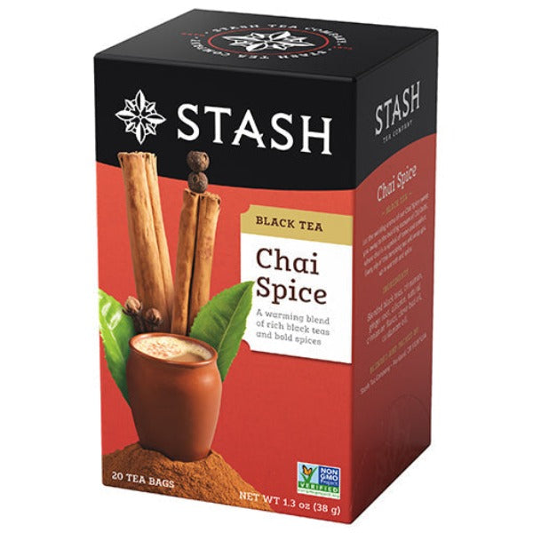 Stash Chai Spice Black Tea Blend  20 ct