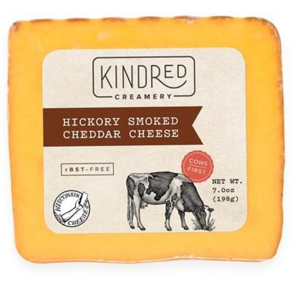 Kindred Creamery Hickory Smoked Cheddar Cheese 7 oz