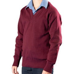 Acrylic Burgundy Pullover