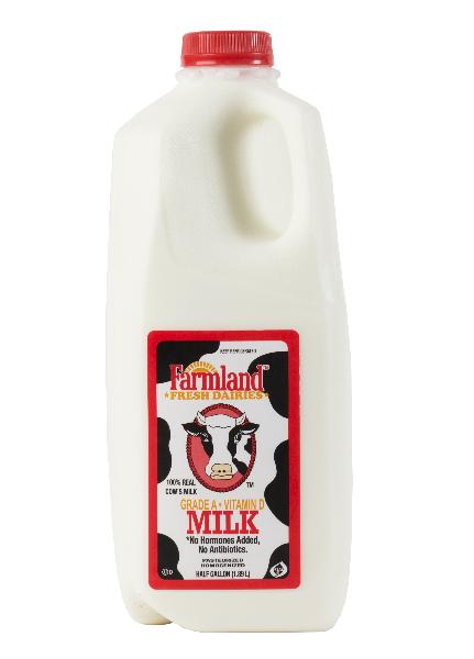 Farmland Whole Milk Half Gallon