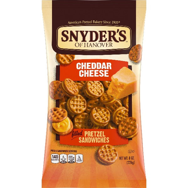 Snyder's Cheddar Cheese Pretzel Sandwiches 8 oz