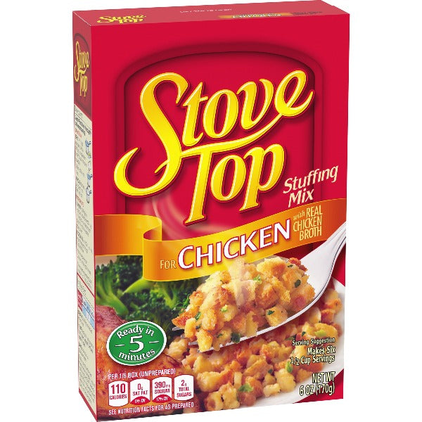 Stove Top Stuffing Mix Chicken Flavor 6 oz