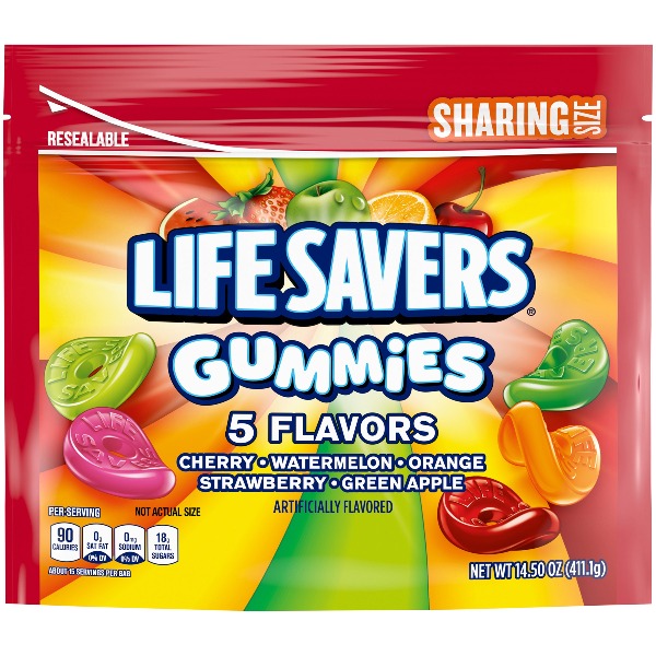 Lifesavers Gummies 5 Flavors 14.5 oz