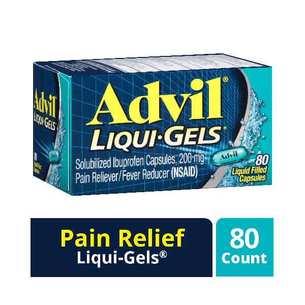 Advil Liqui Gels 200 mg 80 ct