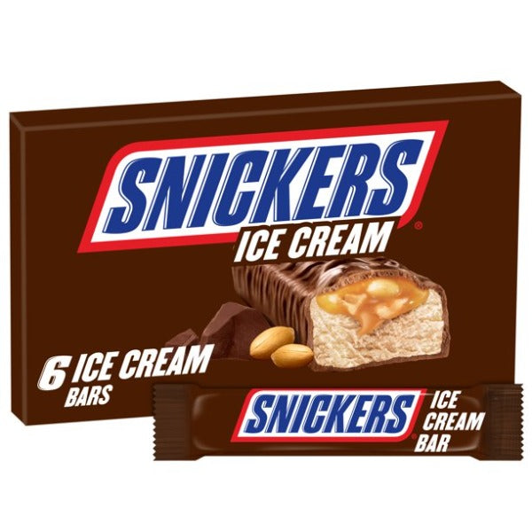 Snickers Ice Cream Bars 6 ct