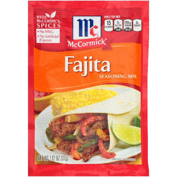 McCormick Fajitas Marinade Mix 1.12 oz