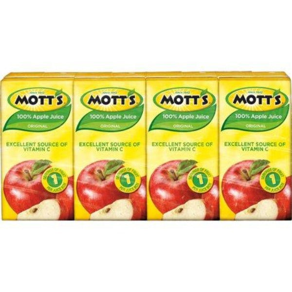 Mott's Apple Juice 4.23 fl oz box  4 ct