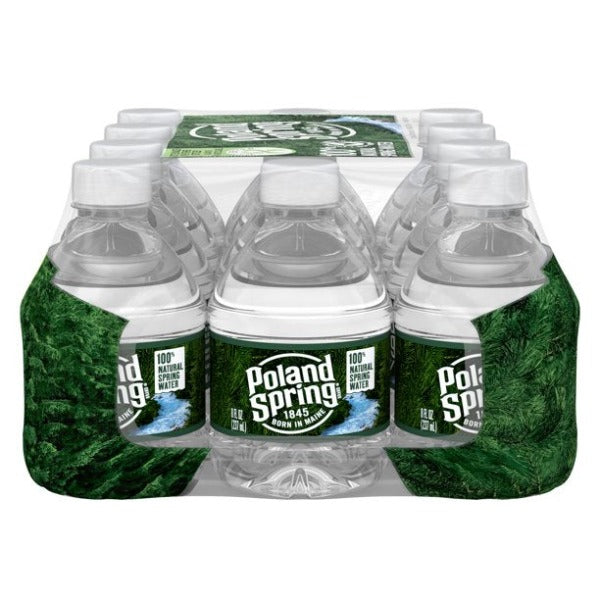 Poland Spring Water Bottles Minis 8 fl oz 12 ct