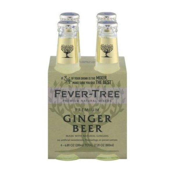 Fever Tree Ginger Beer 6.8 fl oz 4 pk