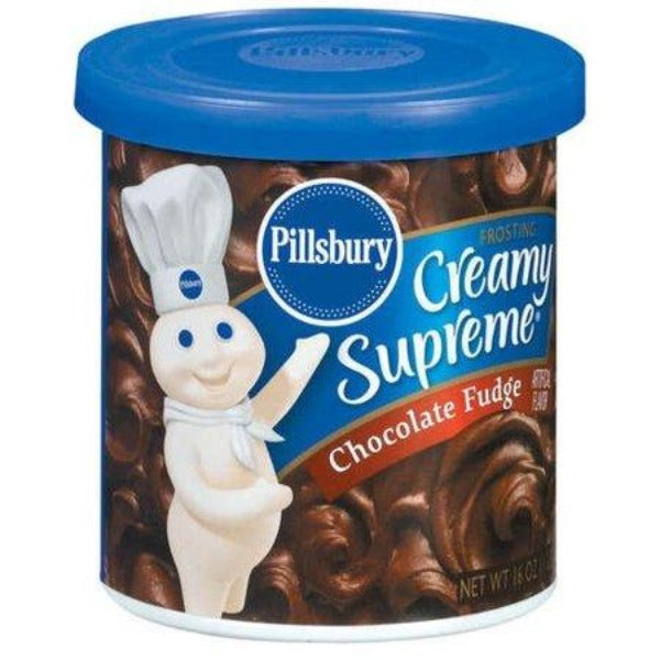 Pillsbury Creamy Supreme Chocolate Fudge Frosting 16 oz