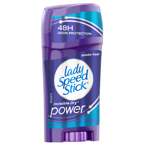 Lady Speed Stick Invisible Dry Deodorant Powder Fresh 1.4 oz