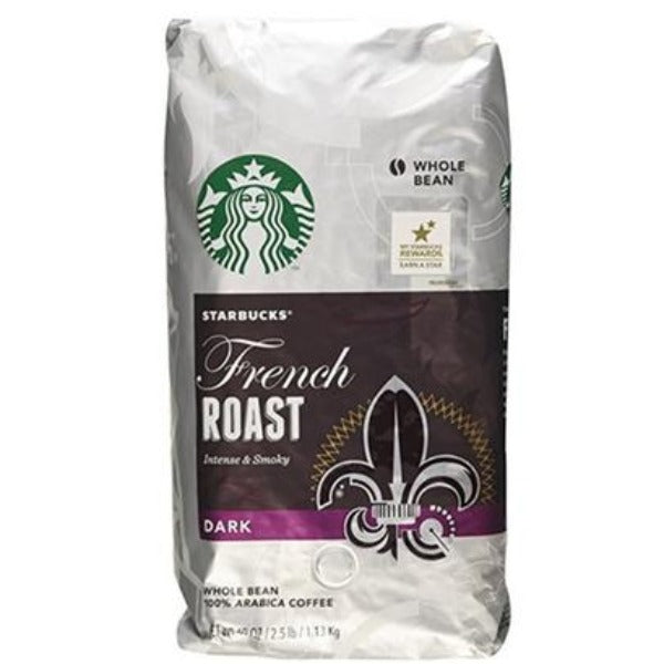 Starbucks French Roast Whole Bean Coffee 40 oz